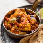 Achari Karahi Paneer (Pickle-Spiced Wok Tossed Cottage Cheese)