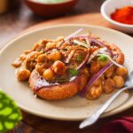 Aloo Tikki with Cholle