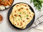 Plain Naan (Leavened Flatbread)