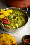 Saag Punjabi (Punjabi Mustard Greens Curry)