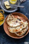 Butter Naan (Buttered Flatbread)