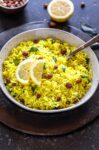 Lemon Rice (Zesty Tempered Basmati Rice)
