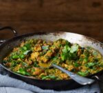 Lamb Saag (Mutton Cooked in Spinach Gravy)