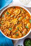 Matar Mushroom (Mushroom & Green Peas Curry)