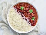 Rajmah Rice (Kidney Bean Curry with Steamed Rice)